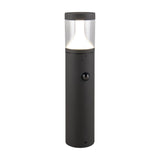 Tagus 50cm LED PIR Outdoor Lamp Post – Anthracite