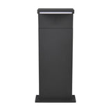Ravi 50cm LED Outdoor Lamp Post – Anthracite
