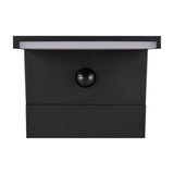 Ravi LED Grey PIR Outdoor Lamp Post – Anthracite