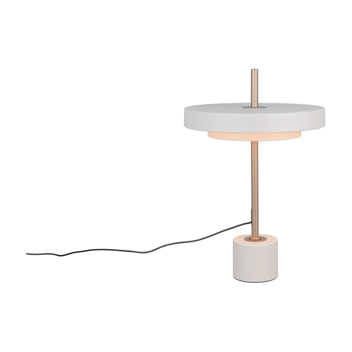 Keaton LED Table Lamp – Warm Grey