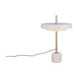Keaton LED Table Lamp – Warm Grey