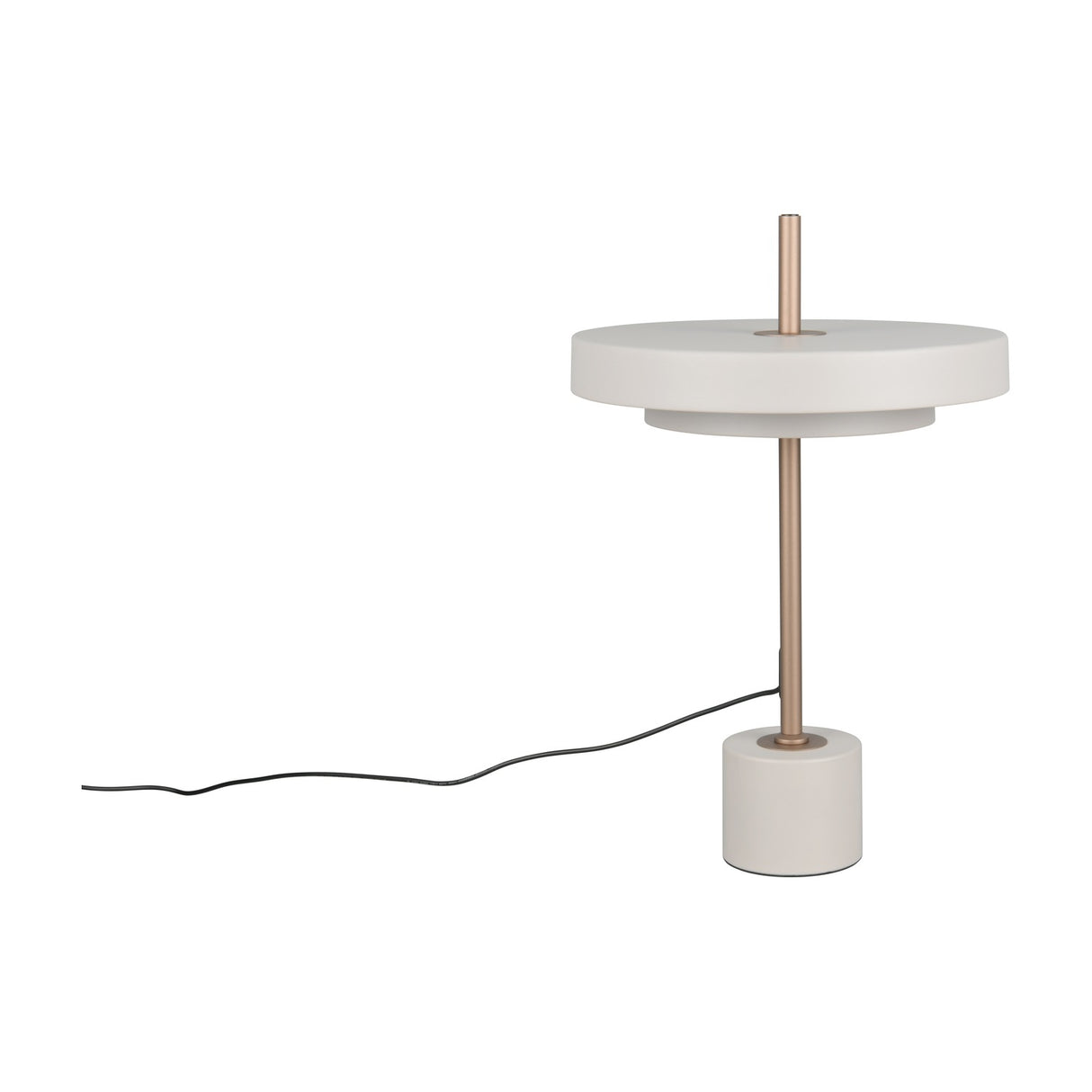 Keaton LED Table Lamp – Warm Grey