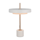 Keaton LED Table Lamp – Warm Grey
