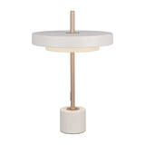Keaton LED Table Lamp – Warm Grey