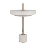 Keaton LED Table Lamp – Warm Grey