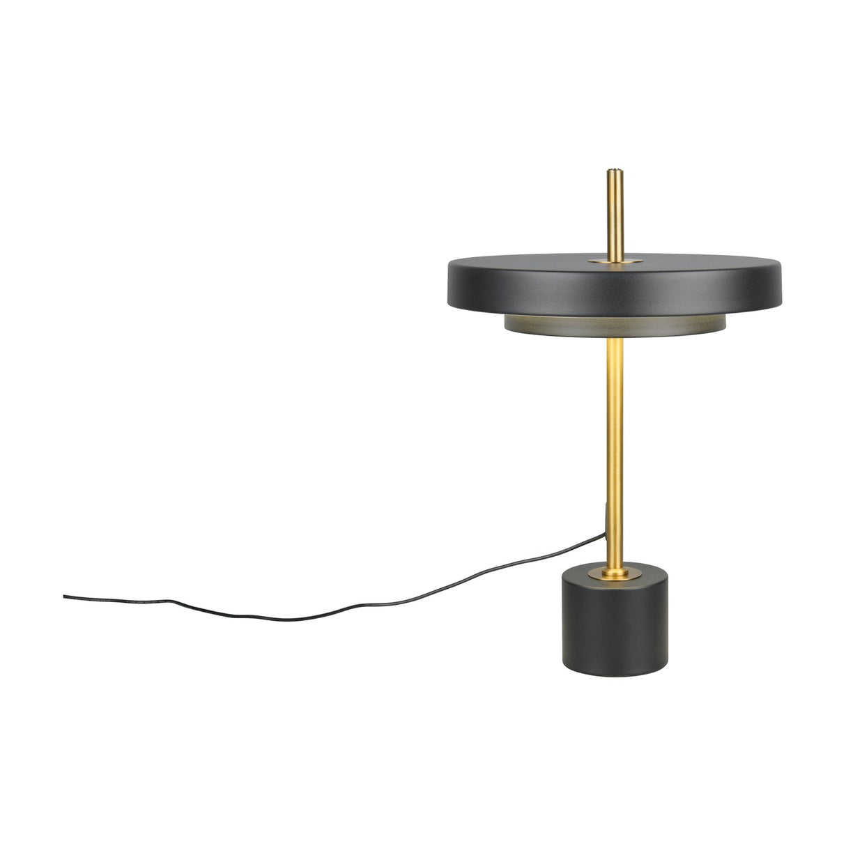 Keaton LED Table Lamp – Black & Gold