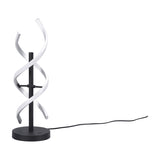 Sequence LED Table Lamp – Brushed Aluminium