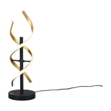 Sequence LED Table Lamp – Satin Brass