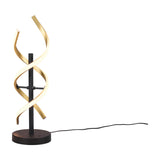 Sequence LED Table Lamp – Satin Brass