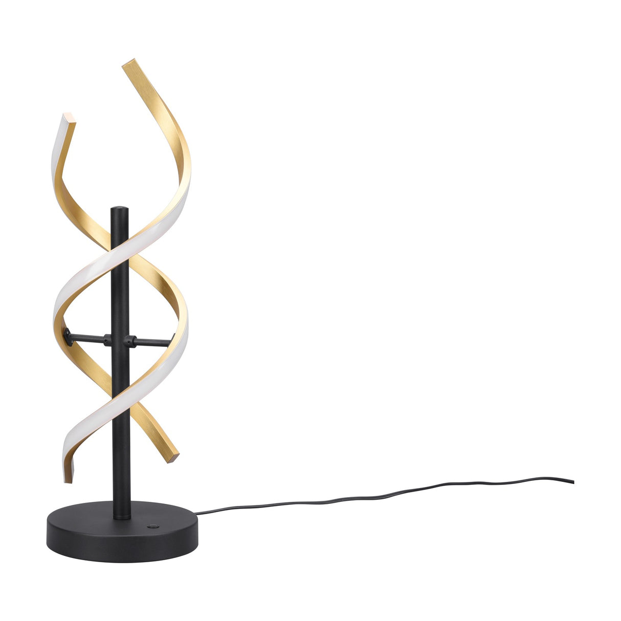 Sequence LED Table Lamp – Satin Brass