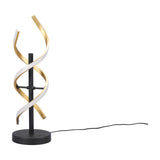 Sequence LED Table Lamp – Satin Brass