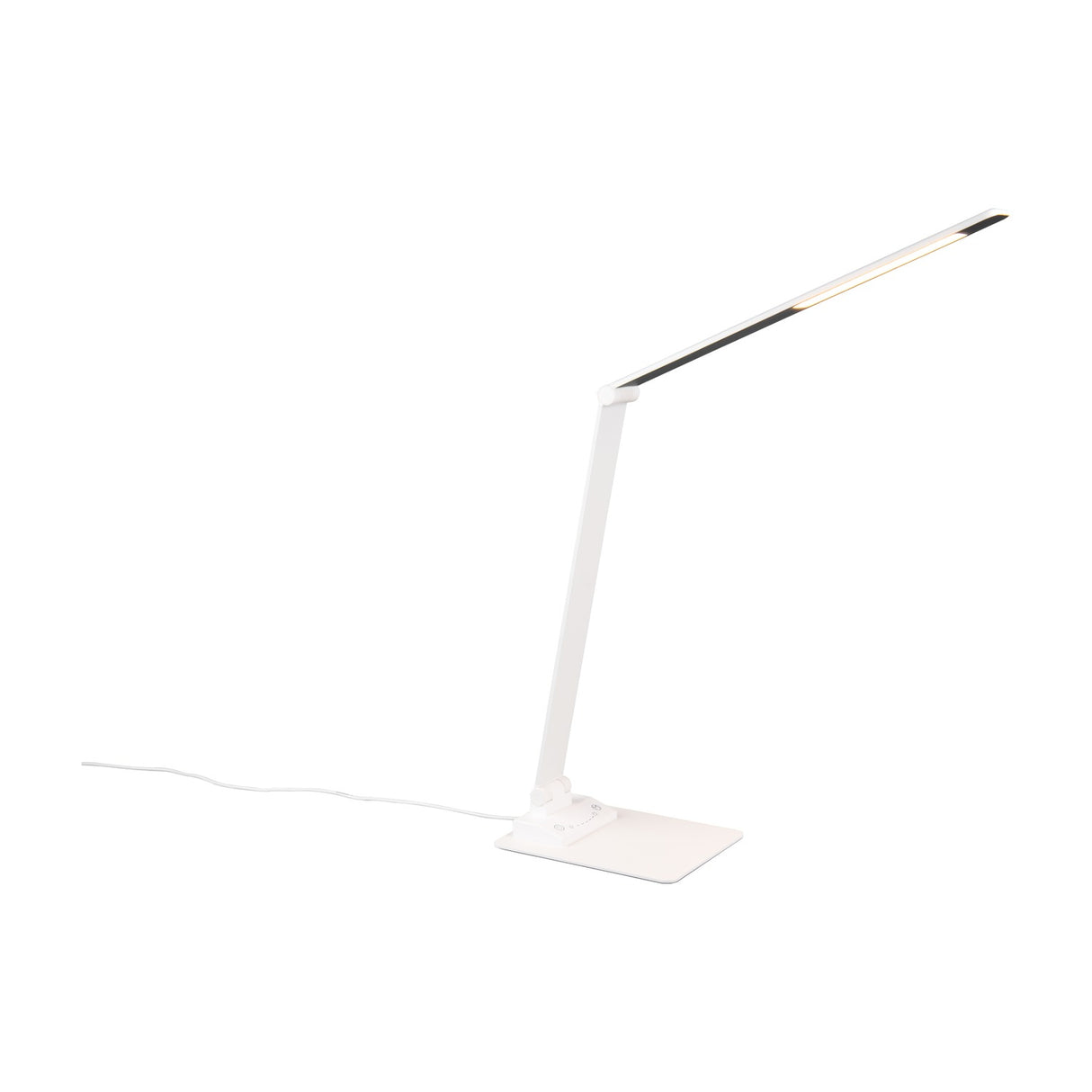 Travis LED USB Table Lamp – Matt White