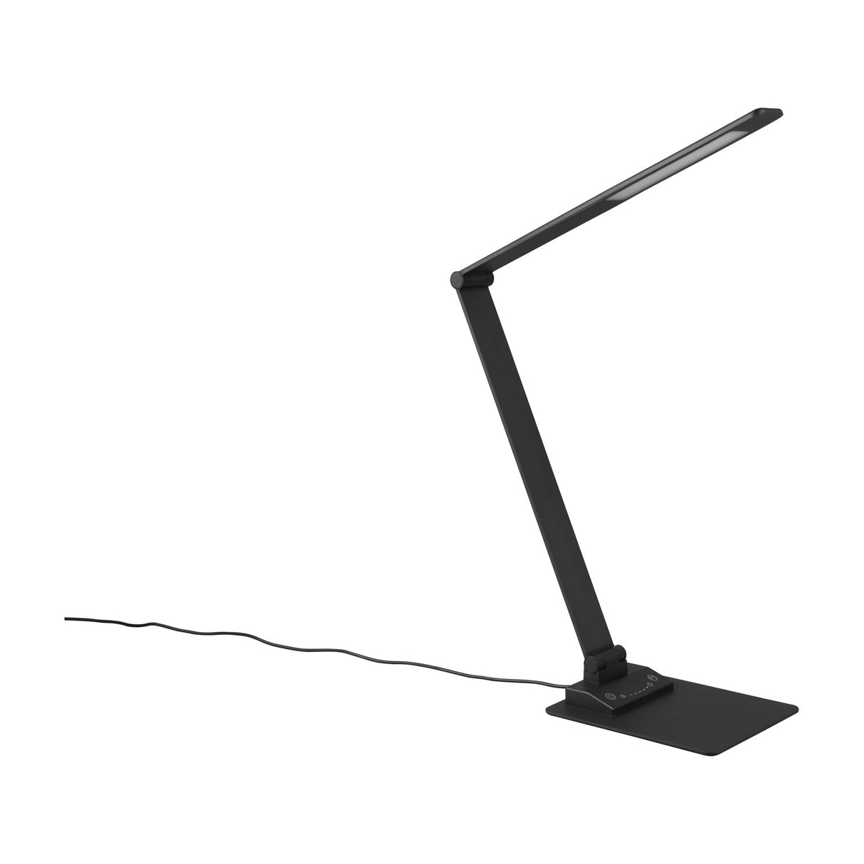Travis LED USB Table Lamp – Matt Black