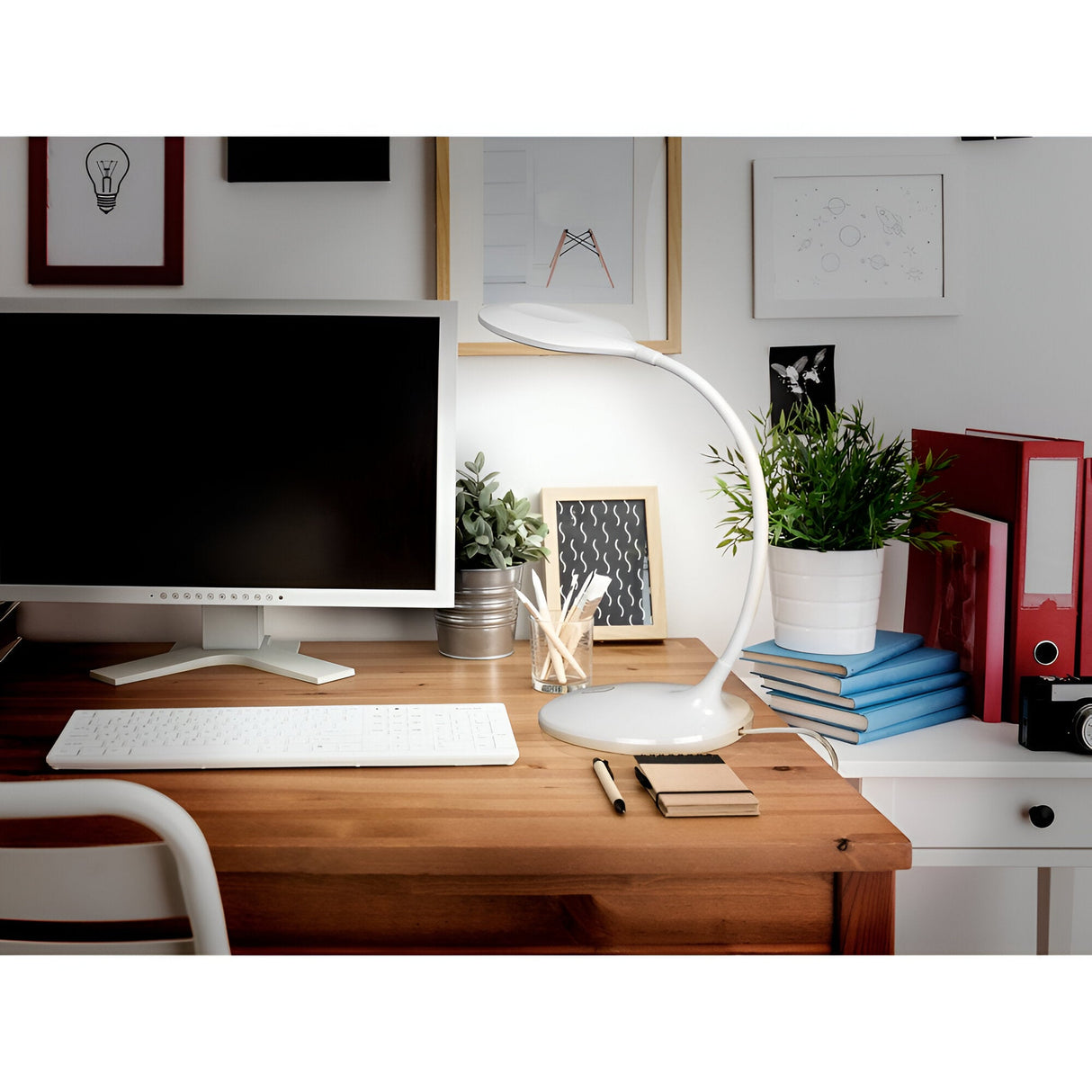 Scoop LED Table Lamp 6W 4000W - White
