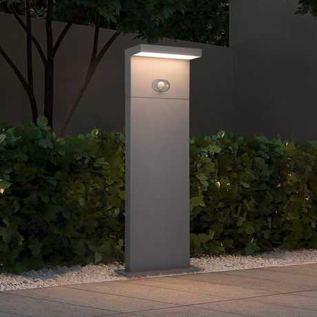 Blyde 60cm Solar LED PIR Outdoor Lamp Post – Anthracite