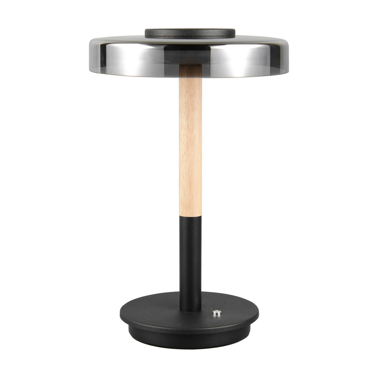 Celeste LED Glass Table Lamp – Matt Black