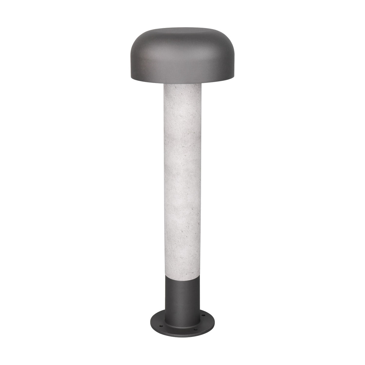 Fraser 54cm Outdoor Lamp Post – Concrete