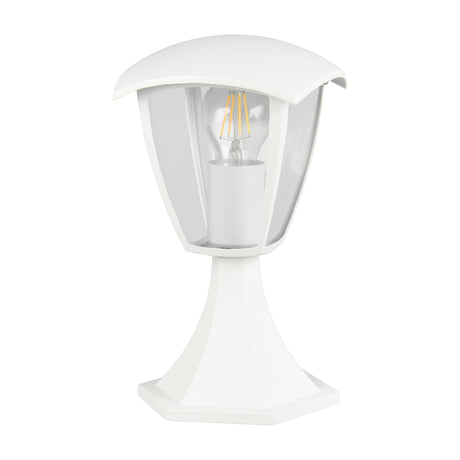 Venta Lantern Outdoor Lamp Post – Matt White