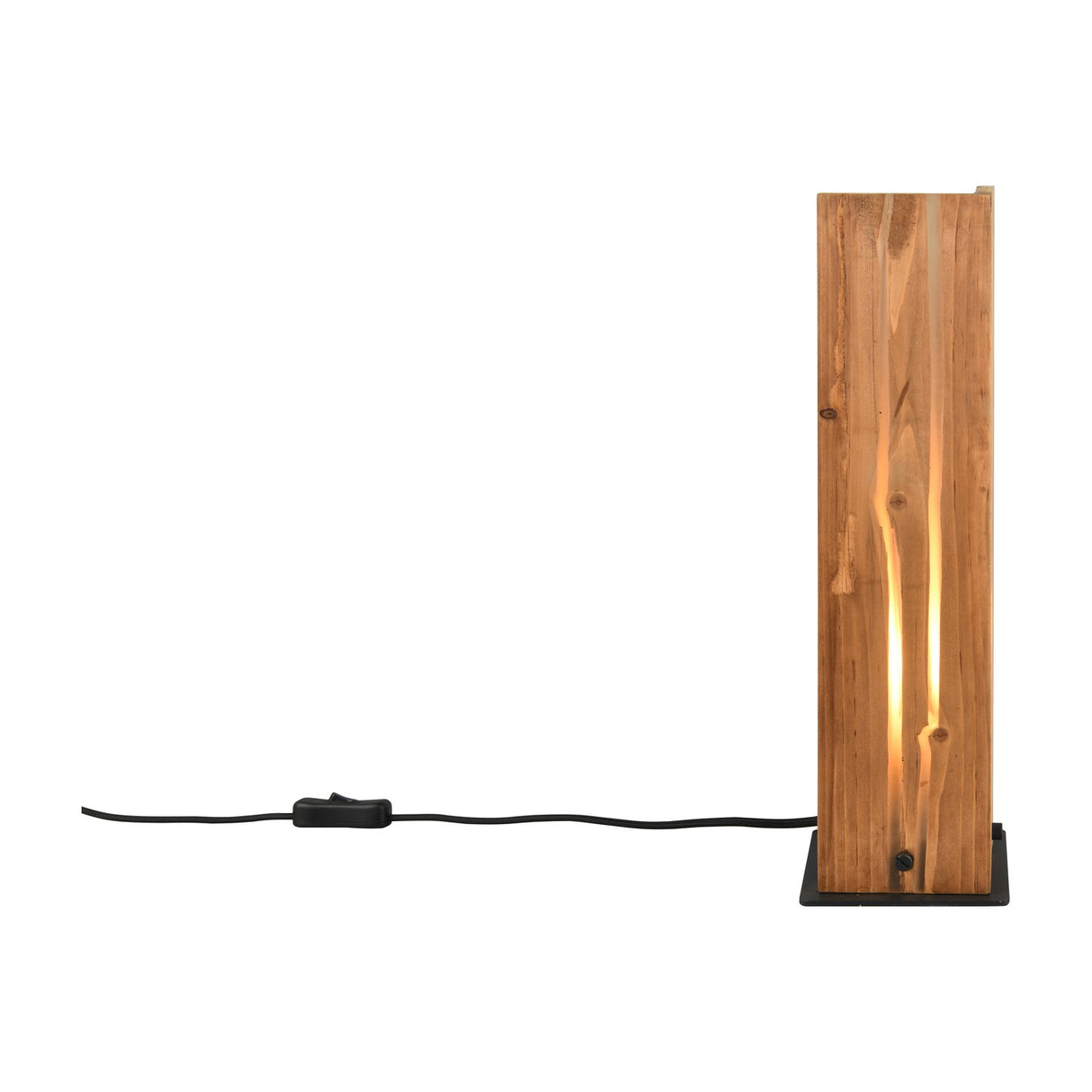 Karuni Wooden Table Lamp – Natural