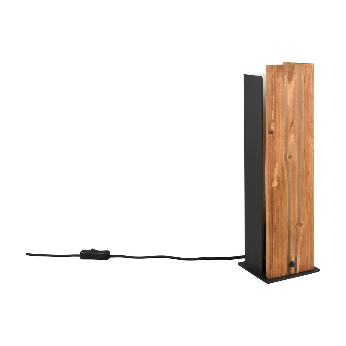Karuni Wooden Table Lamp – Natural