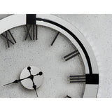 Kairos Silver Wall Clock - 87cm