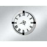 Kairos Silver Wall Clock - 87cm