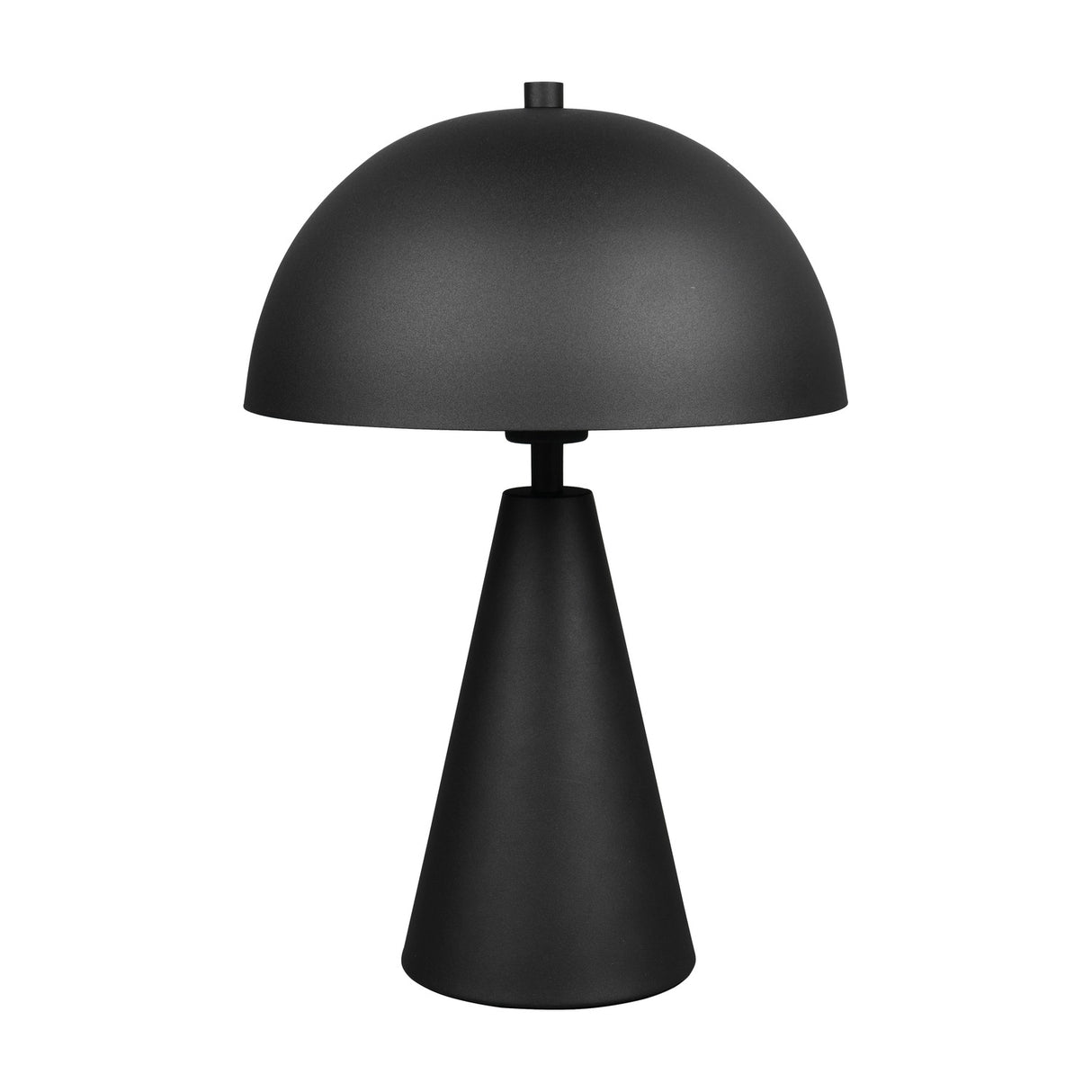 Alfie Dome Table Lamp – Matt Black