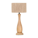 Toba Wooden Table Lamp – Natural