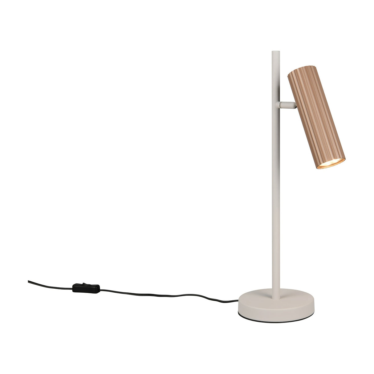 Soka Wooden Table Lamp – Coffee
