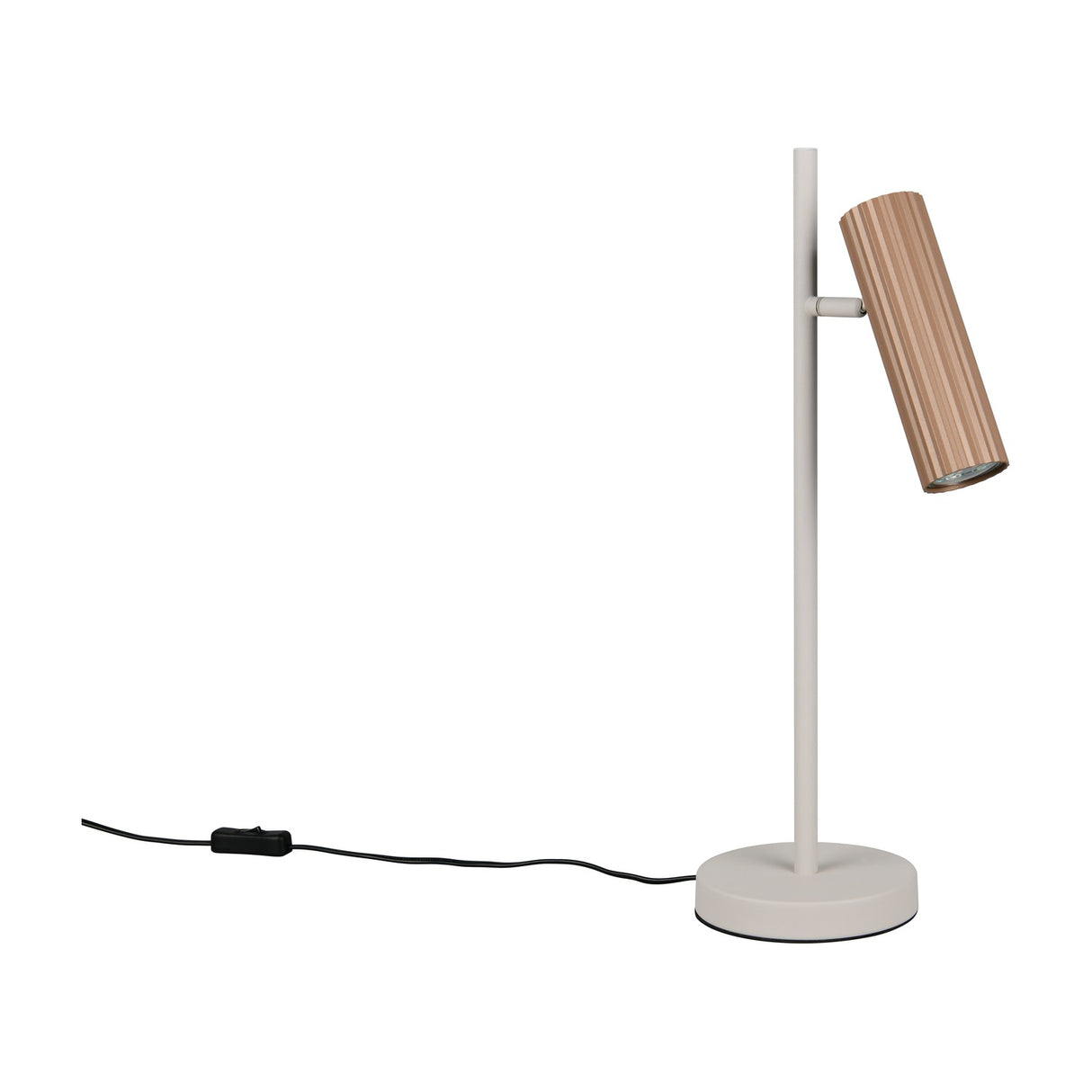 Soka Wooden Table Lamp – Coffee