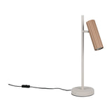 Soka Wooden Table Lamp – Coffee
