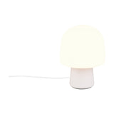 Steen Glass Table Lamp – Warm Grey