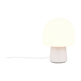 Steen Glass Table Lamp – Warm Grey