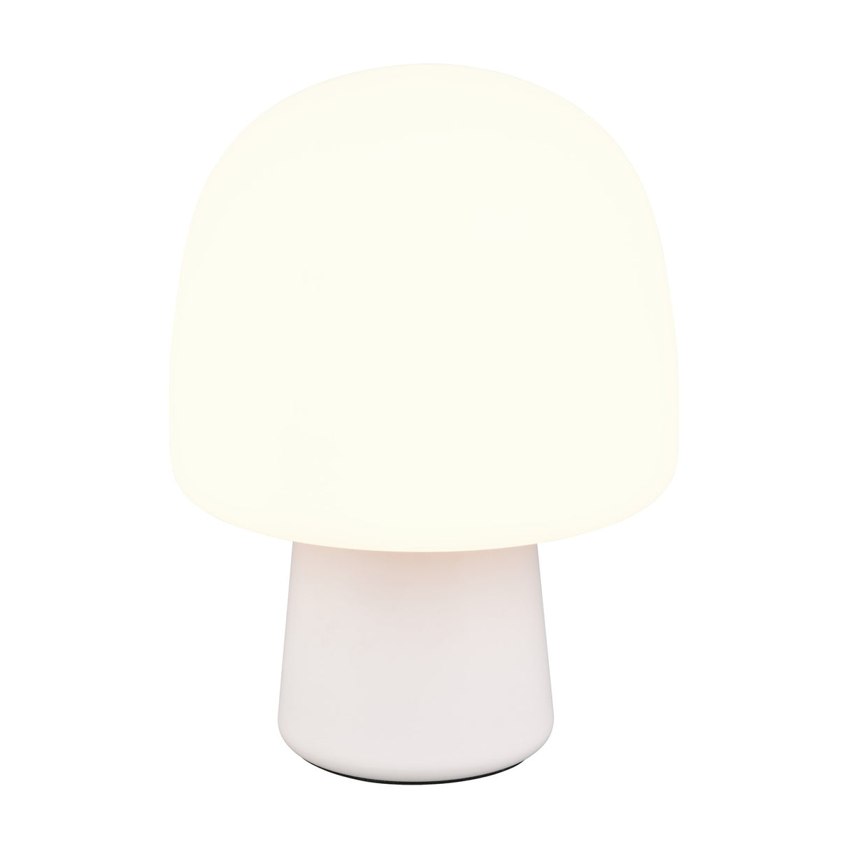 Steen Glass Table Lamp – Warm Grey