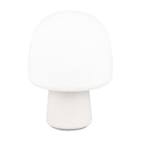 Steen Glass Table Lamp – Warm Grey