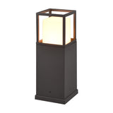 Witham LED Lantern 40cm Outdoor Lamp Post – Anthracite