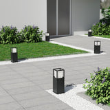 Witham LED Lantern 40cm Outdoor Lamp Post – Anthracite