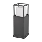 Witham LED Lantern 40cm Outdoor Lamp Post – Anthracite