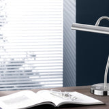 Curtis LED Table Lamp – Satin Nickel