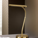Curtis LED Table Lamp – Satin Brass