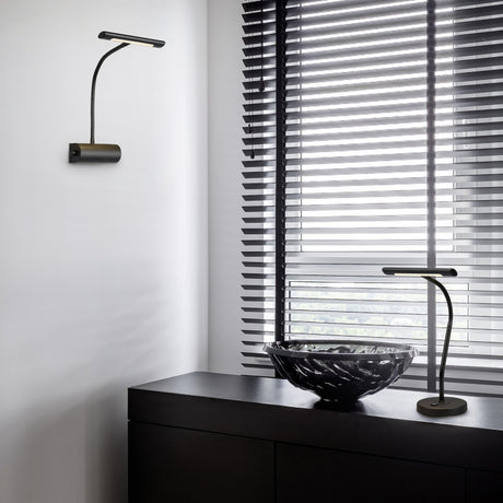 Curtis LED Table Lamp – Matt Black