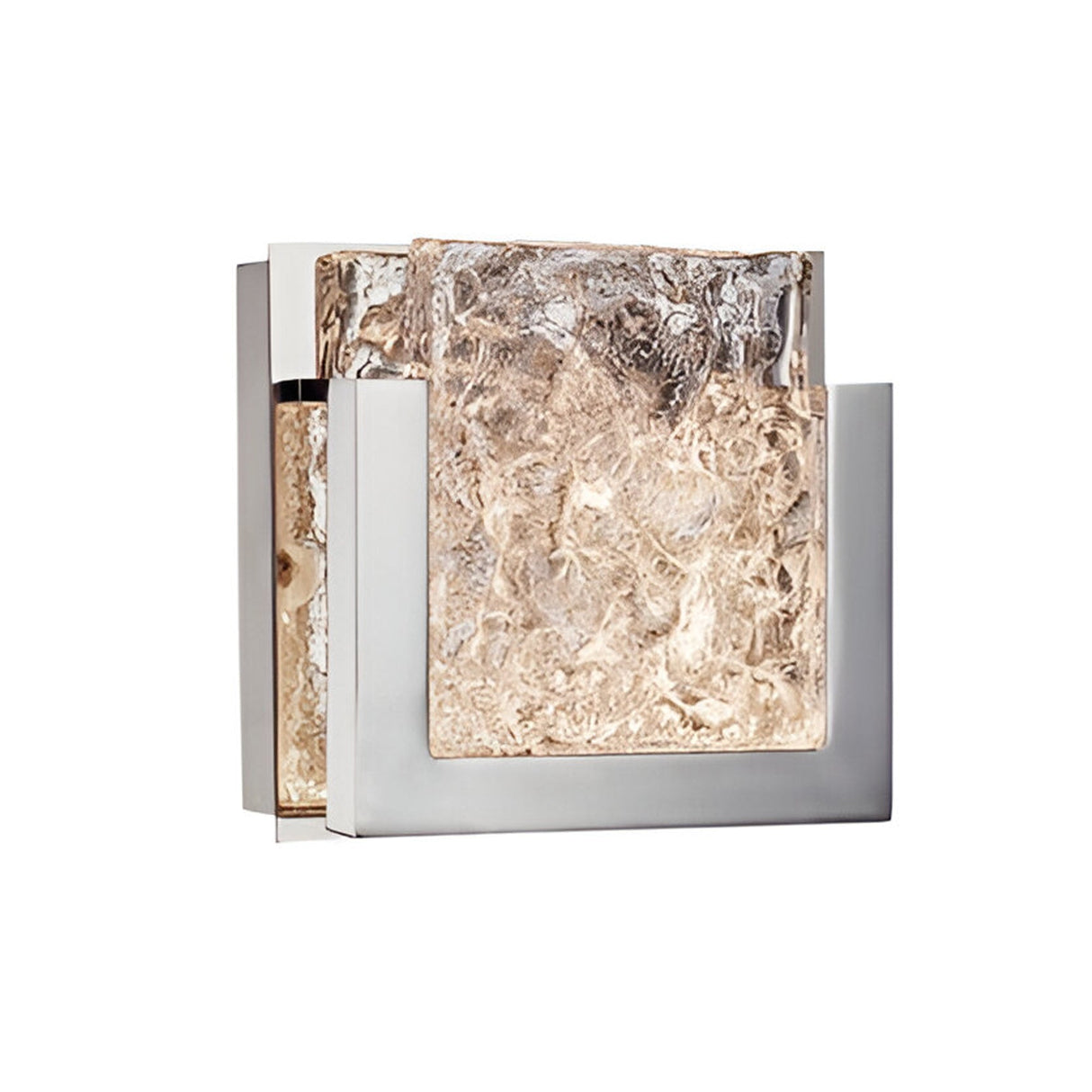 Piros LED Glass Wall Light 6W 3000K - Silver