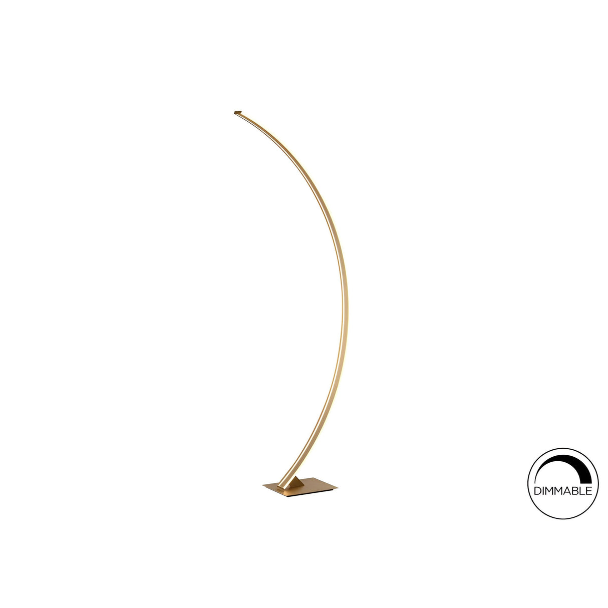 Arcus LED Floor Lamp 38W 3000K - Gold