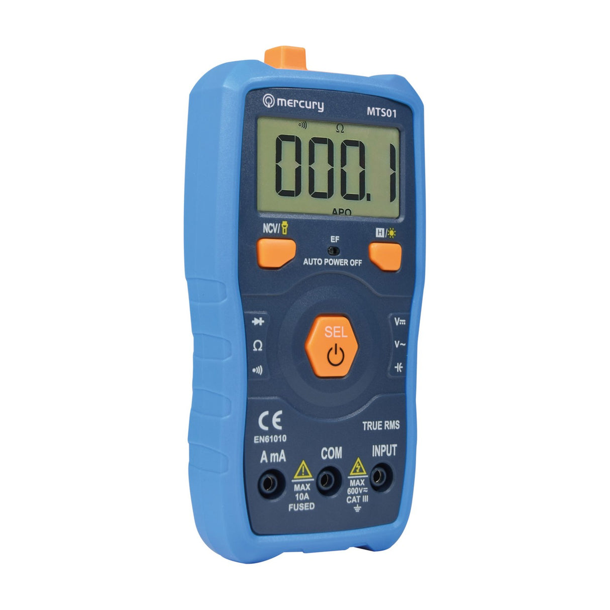 Mercury MTS01 Smart Digital Multimeter with True RMS