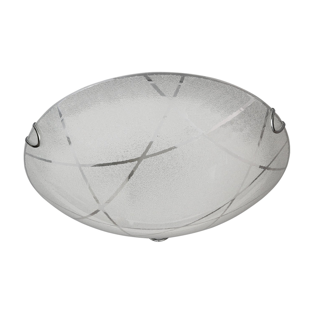 Sandrina Glass Ceiling Light – White