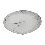 Sandrina Glass Ceiling Light – White