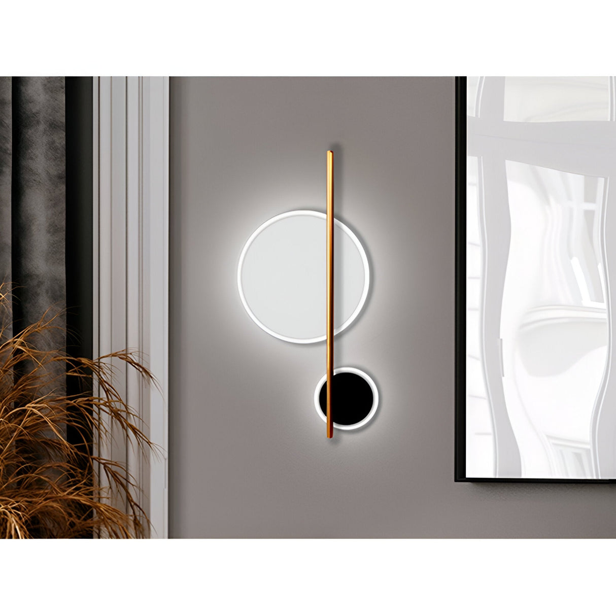 Duo LED Wall Light 10W 3000K - Black/White