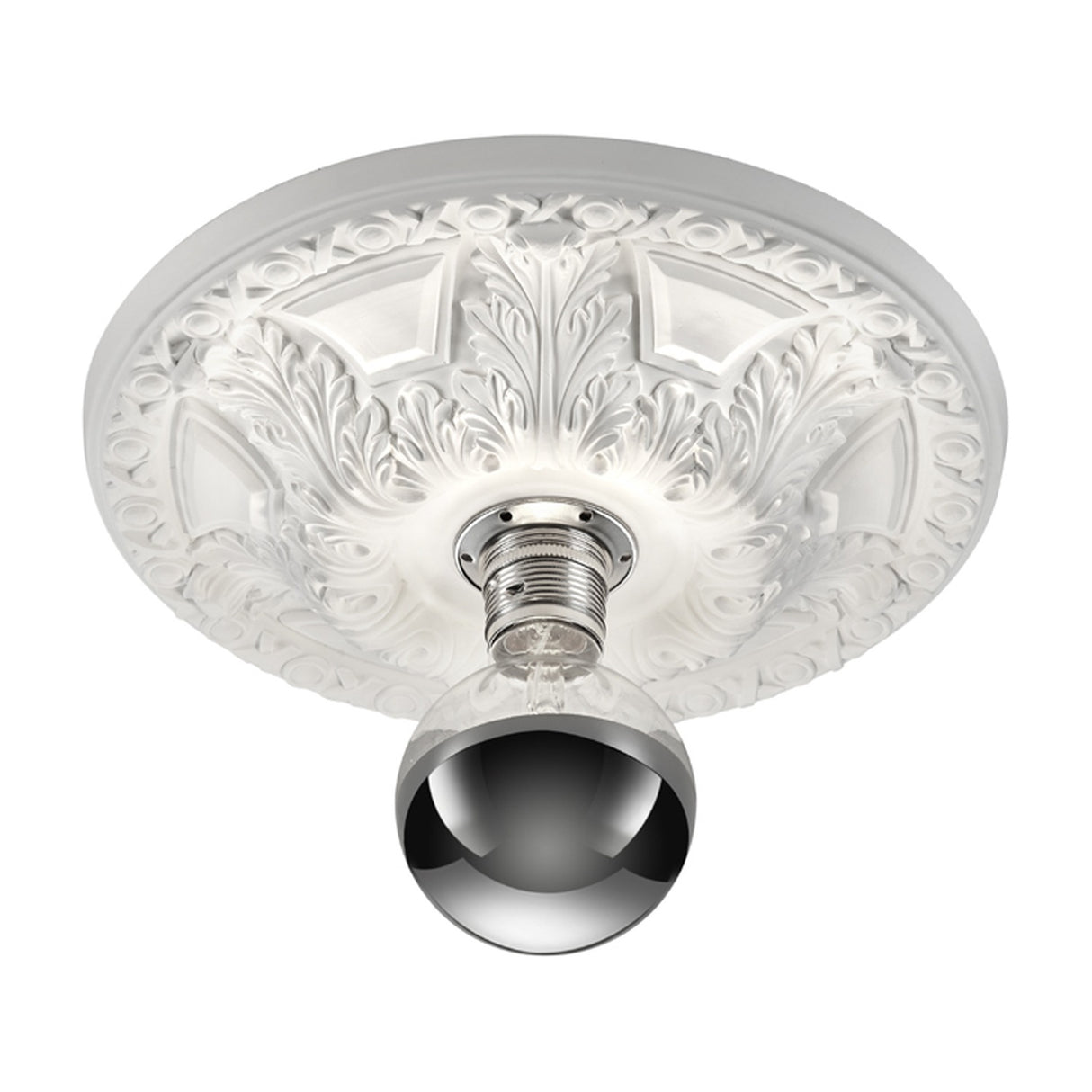 Lilly Round Ceiling Light – White