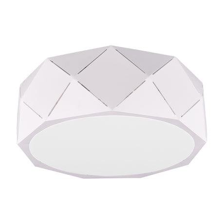 Zandor 3 Light Dome Ceiling Light – Matt White
