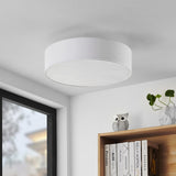 Hotel 3 Light Round Ceiling Light – White